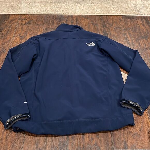 THE NORTH FACE Mens Apex Bionic Jacket Blue Large in GUC fleece lined - Picture 9 of 10